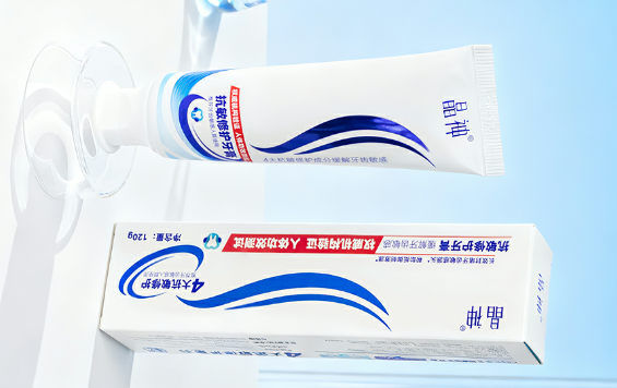 晶神抗敏修護牙膏：三甲醫(yī)院臨床驗證：4 周擊退牙本質敏感！